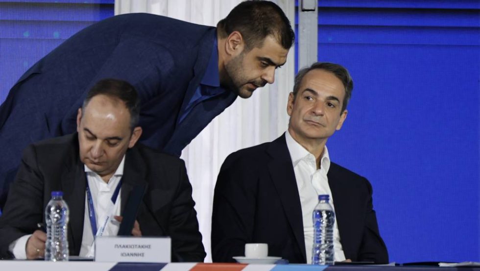 Παύλος Μαρινάκης και Κυριάκος Μητσοτάκης